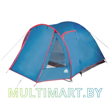 Кемпинговая палатка Trek Planet Texas 5 70119 (синий/красный) картинка 2